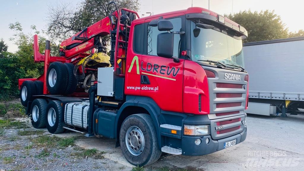 Scania R500 Log trucks