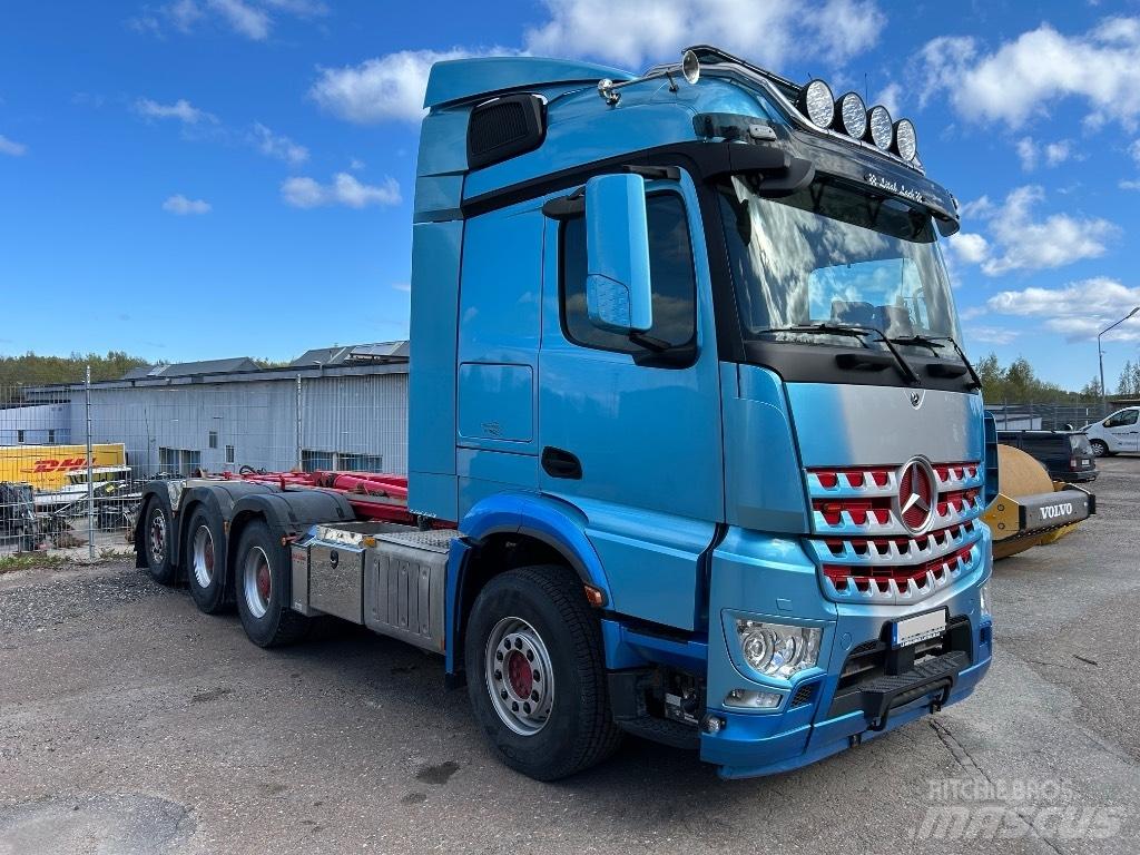 Mercedes Benz 3253 L Hook lift trucks