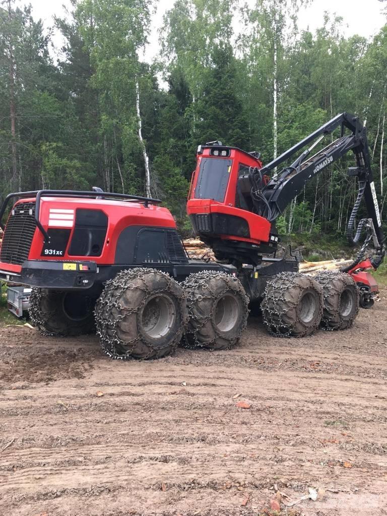 Komatsu 931 XC Harvesters
