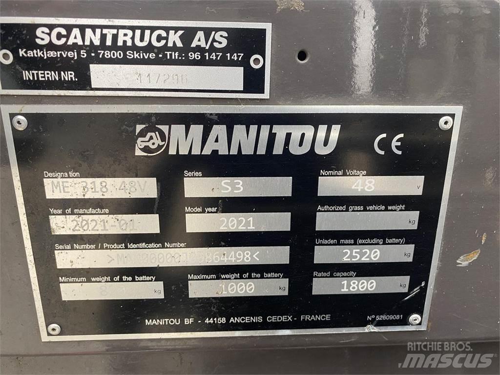 Manitou ME318 Electric Forklifts