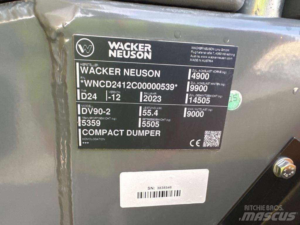 Wacker Neuson DV90-2 Site Dumpers
