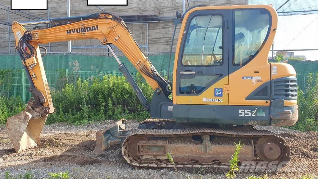 Hyundai ROBEX 55 Mini Excavators <7t (Mini Diggers)