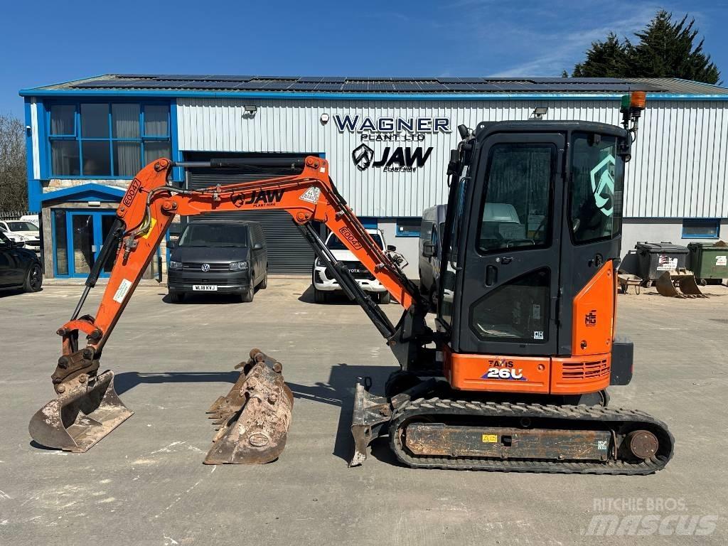 Hitachi ZX 26 U-6 Mini Excavators <7t (Mini Diggers)