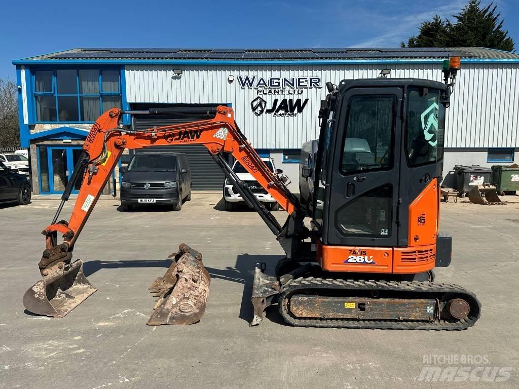 Hitachi ZX 26 U-6 Mini Excavators <7t (Mini Diggers)