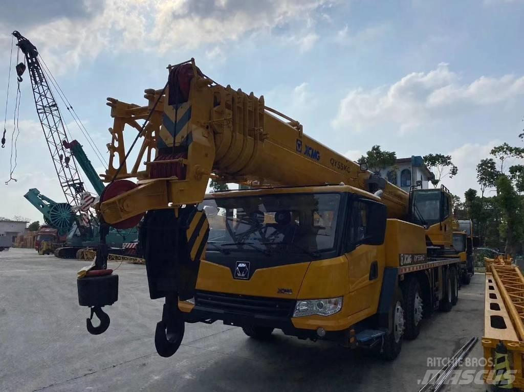 XCMG 55kc Mobile and all terrain cranes