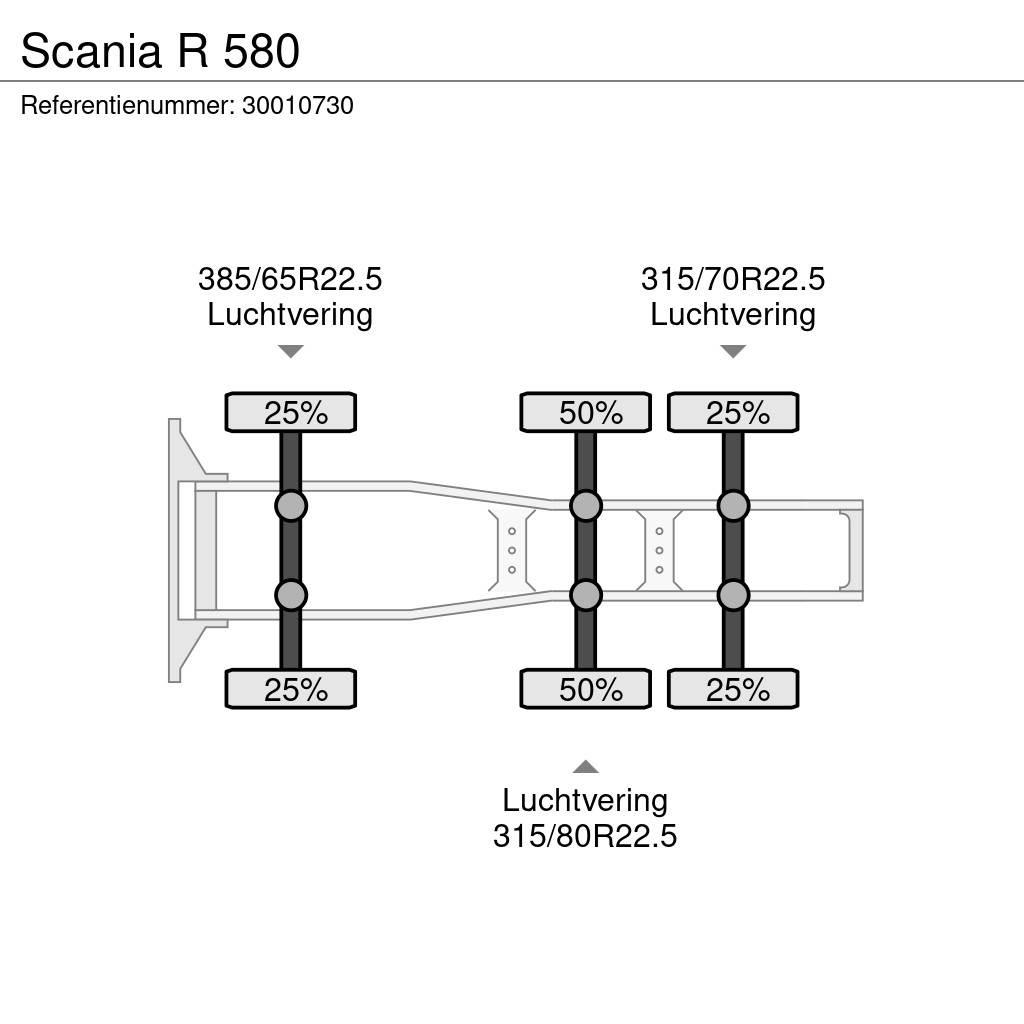 Scania R 580 Conventional Trucks / Tractor Trucks