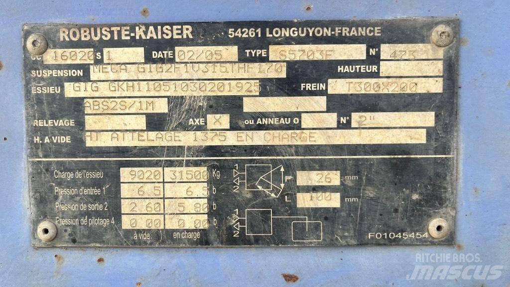 Kaiser TPSL Car Carrier Trailers