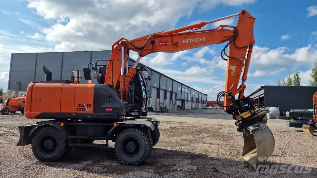 Hitachi ZX170W-5 2P Wheeled Excavators