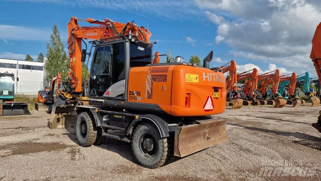 Hitachi ZX170W-5 2P Wheeled Excavators