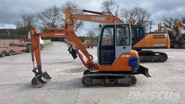 Hitachi EX 30 Mini Excavators <7t (Mini Diggers)