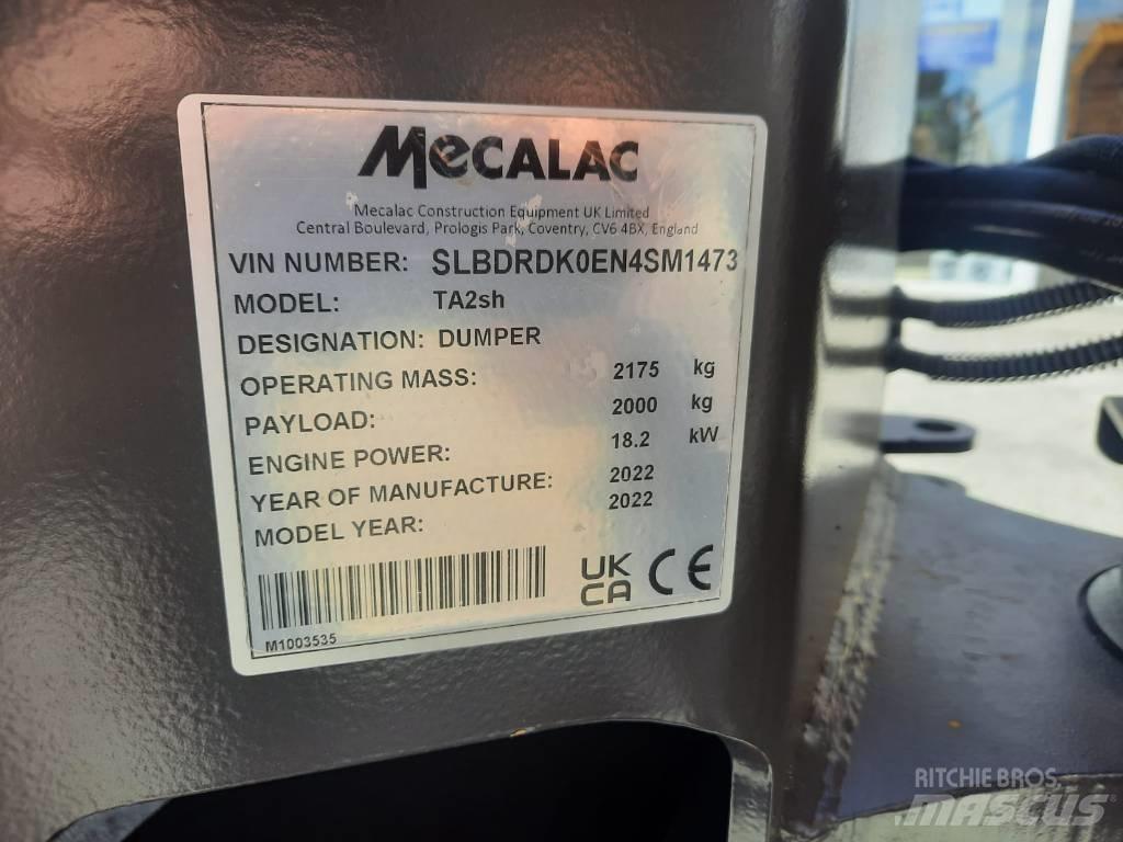 Mecalac TA2SH Site Dumpers