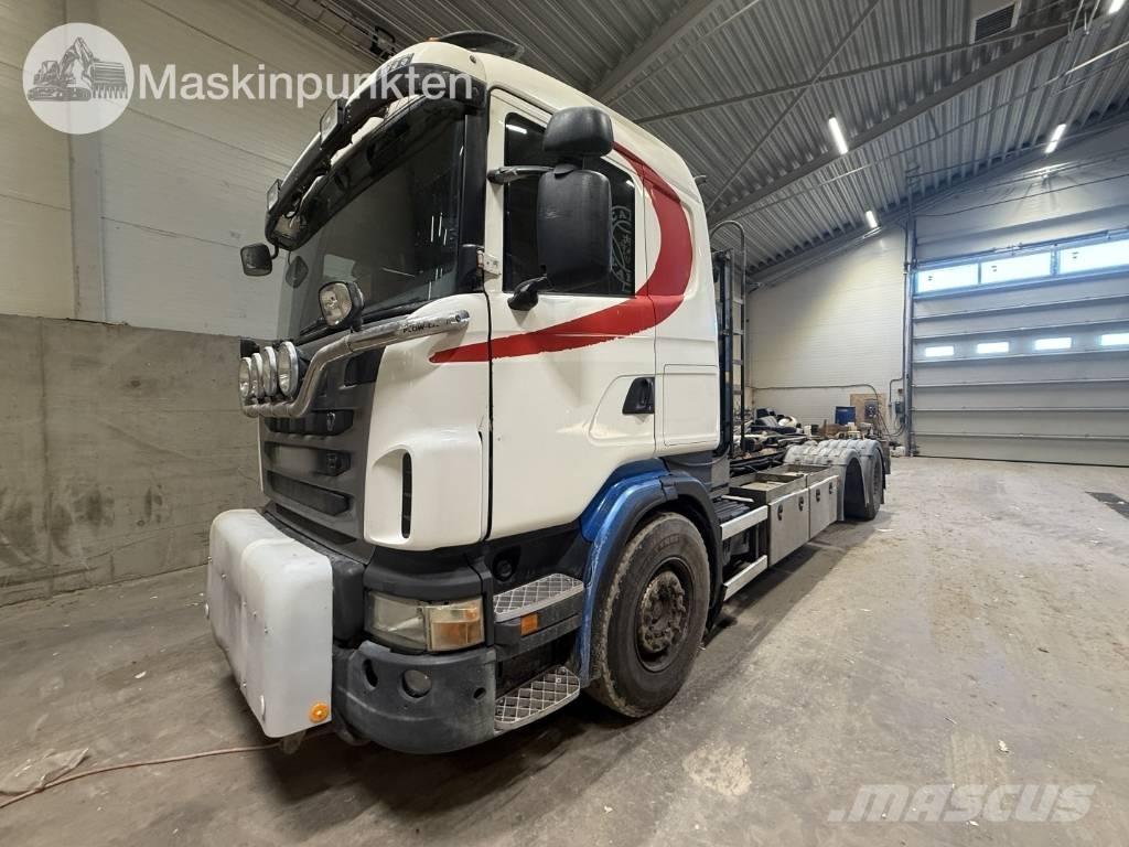 Scania Lastväxlare Hook lift trucks
