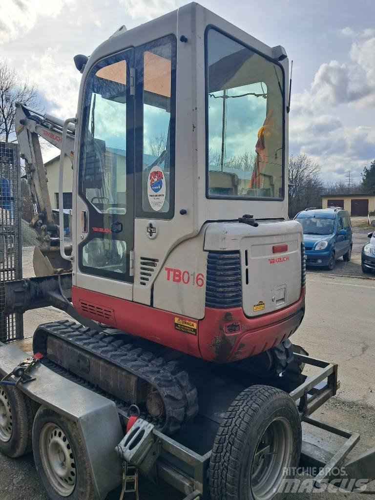 Takeuchi TB016 Mini Excavators <7t (Mini Diggers)