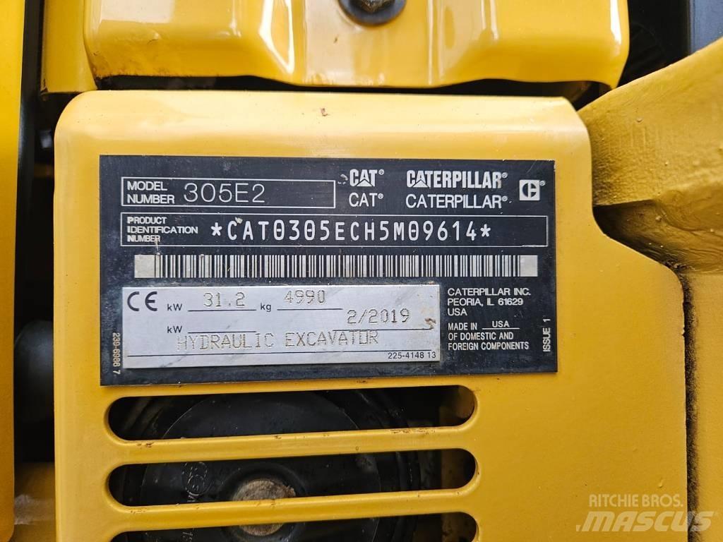 CAT 305 E2 Mini Excavators <7t (Mini Diggers)