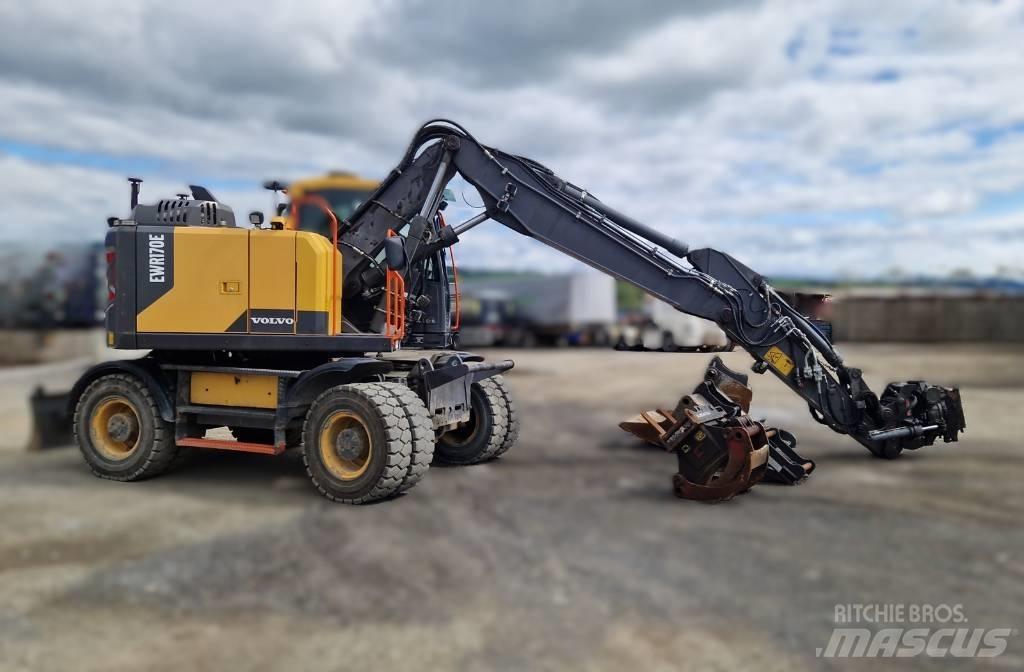 Volvo EWR 170 E Wheeled Excavators
