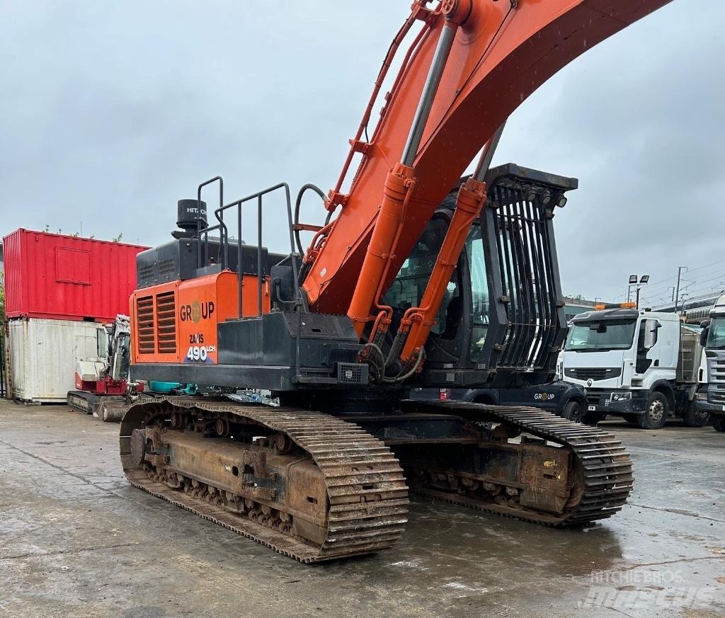 Hitachi 490 Crawler Excavators