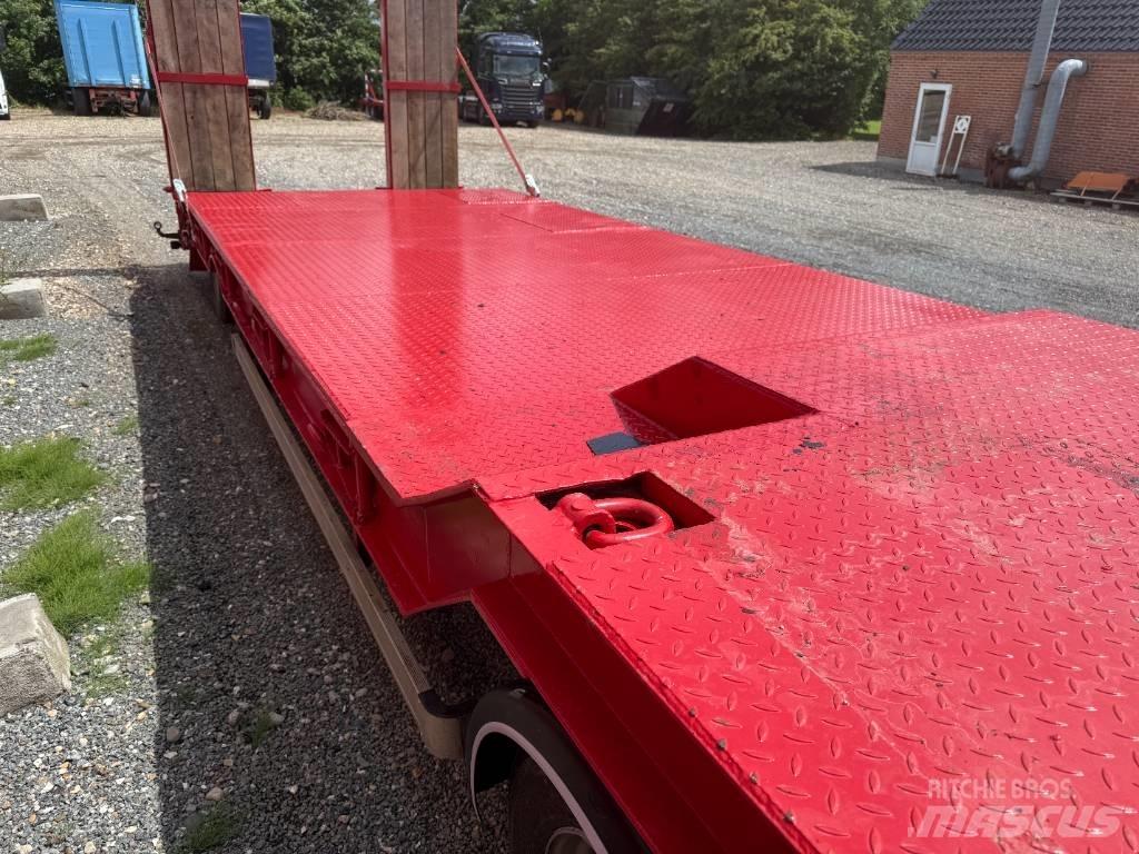 Blokvogn Anhænger Lowboy trailer