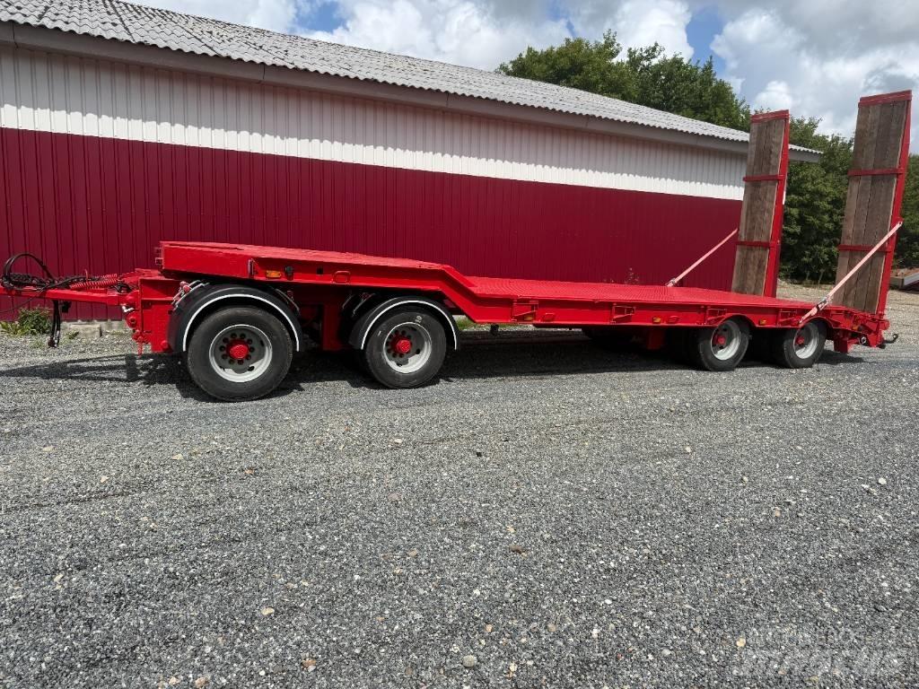 Blokvogn Anhænger Lowboy trailer