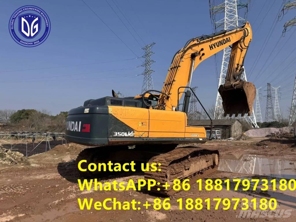 Hyundai R350LVS Crawler Excavators