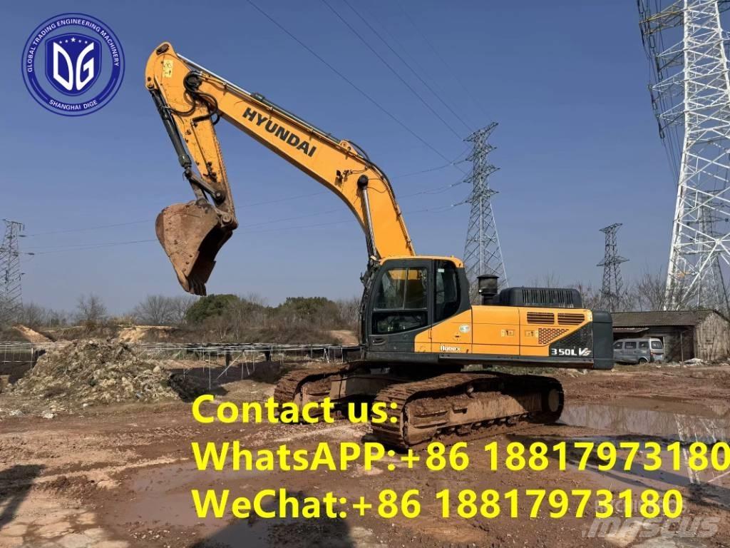Hyundai R350LVS Crawler Excavators