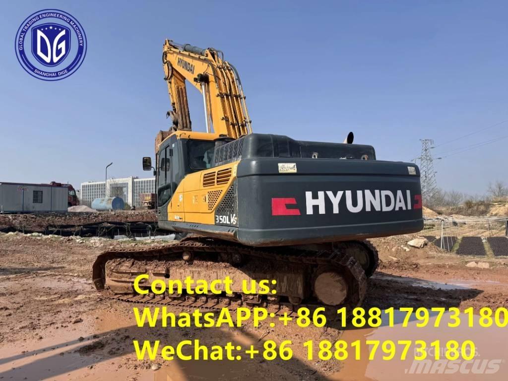 Hyundai R350LVS Crawler Excavators