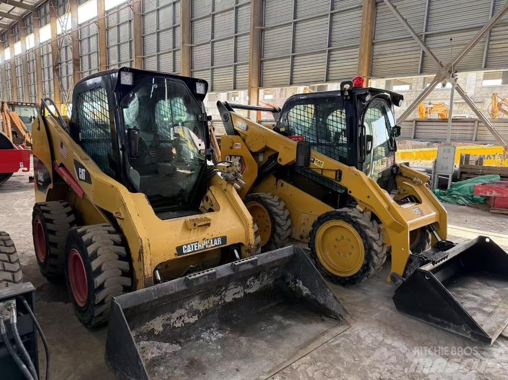 CAT 246C and 262D Skid Steer Loaders