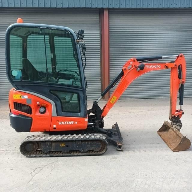 Kubota KX 018-4 Mini Excavators <7t (Mini Diggers)