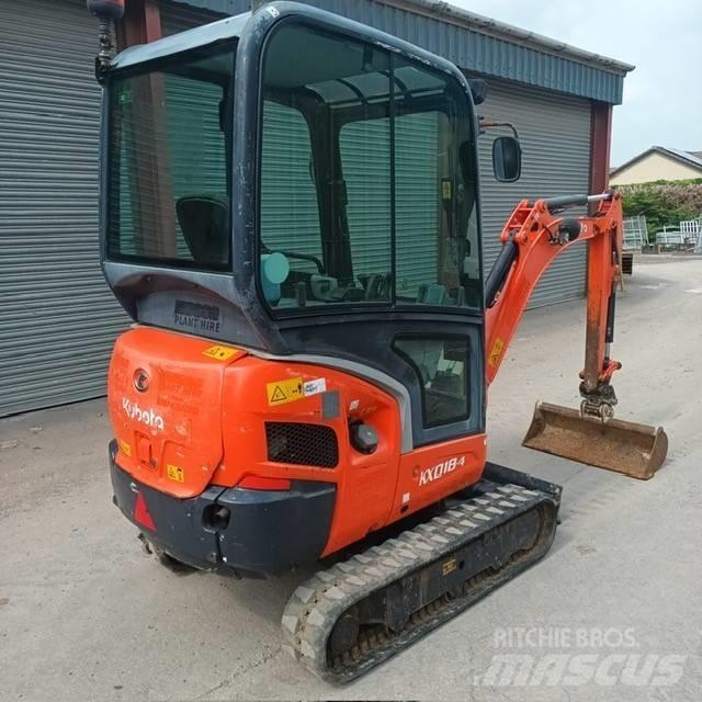 Kubota KX 018-4 Mini Excavators <7t (Mini Diggers)
