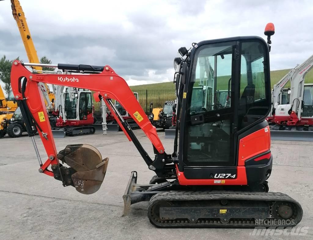 Kubota U27-4 Mini Excavators <7t (Mini Diggers)