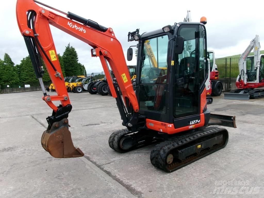 Kubota U27-4 Mini Excavators <7t (Mini Diggers)