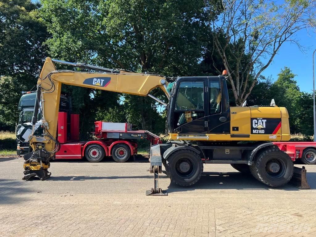 CAT M316D Wheeled Excavators