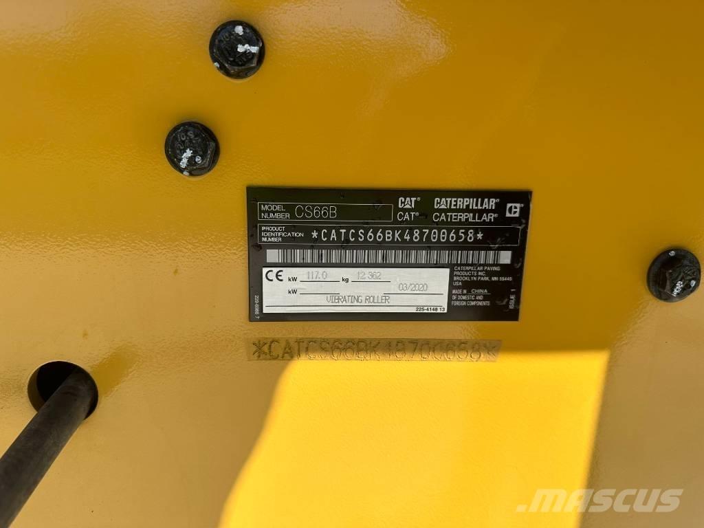 CAT CS 66 B Single drum rollers