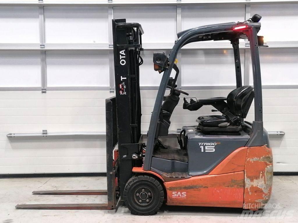 Toyota 8FBET15 Electric Forklifts