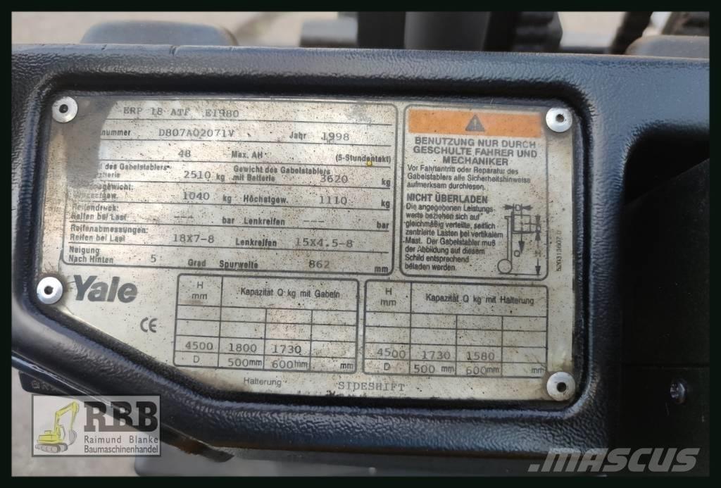 Yale ERP 18 ATF Electric Forklifts