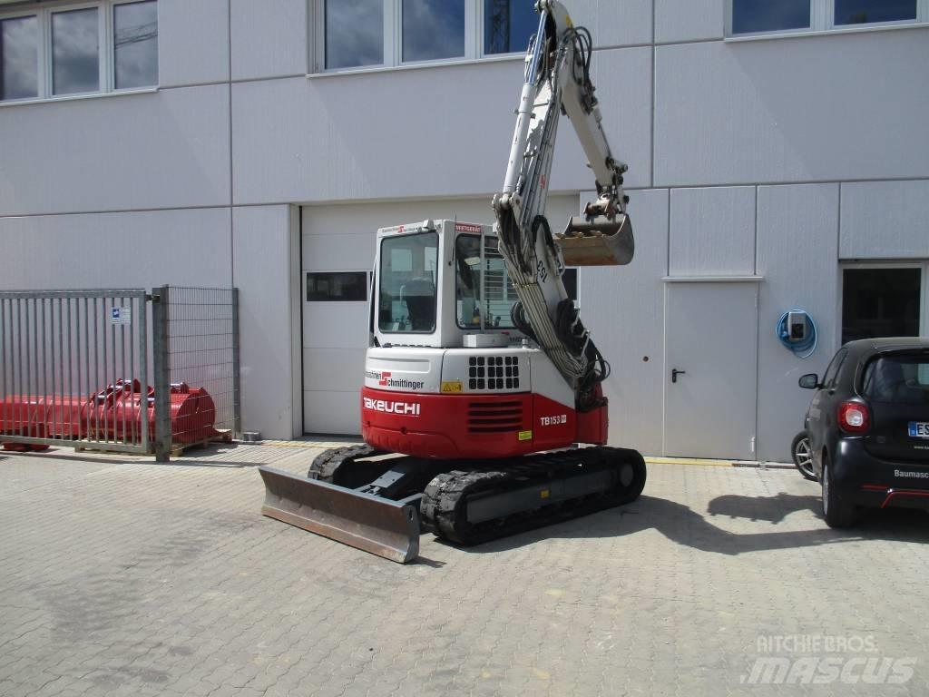Takeuchi TB 153 FR Mini Excavators <7t (Mini Diggers)