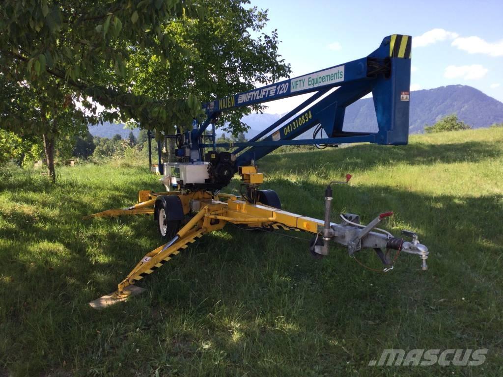 Niftylift 120HDE Trailer Mounted Aerial Platforms