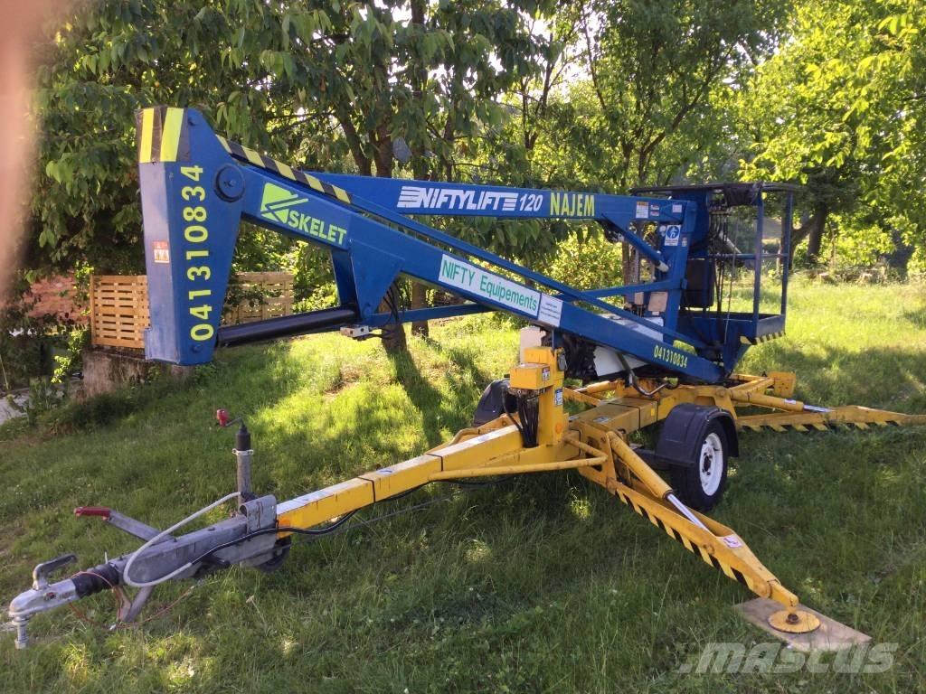 Niftylift 120HDE Trailer Mounted Aerial Platforms