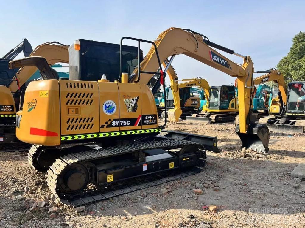 Sany SY75 Crawler Excavators