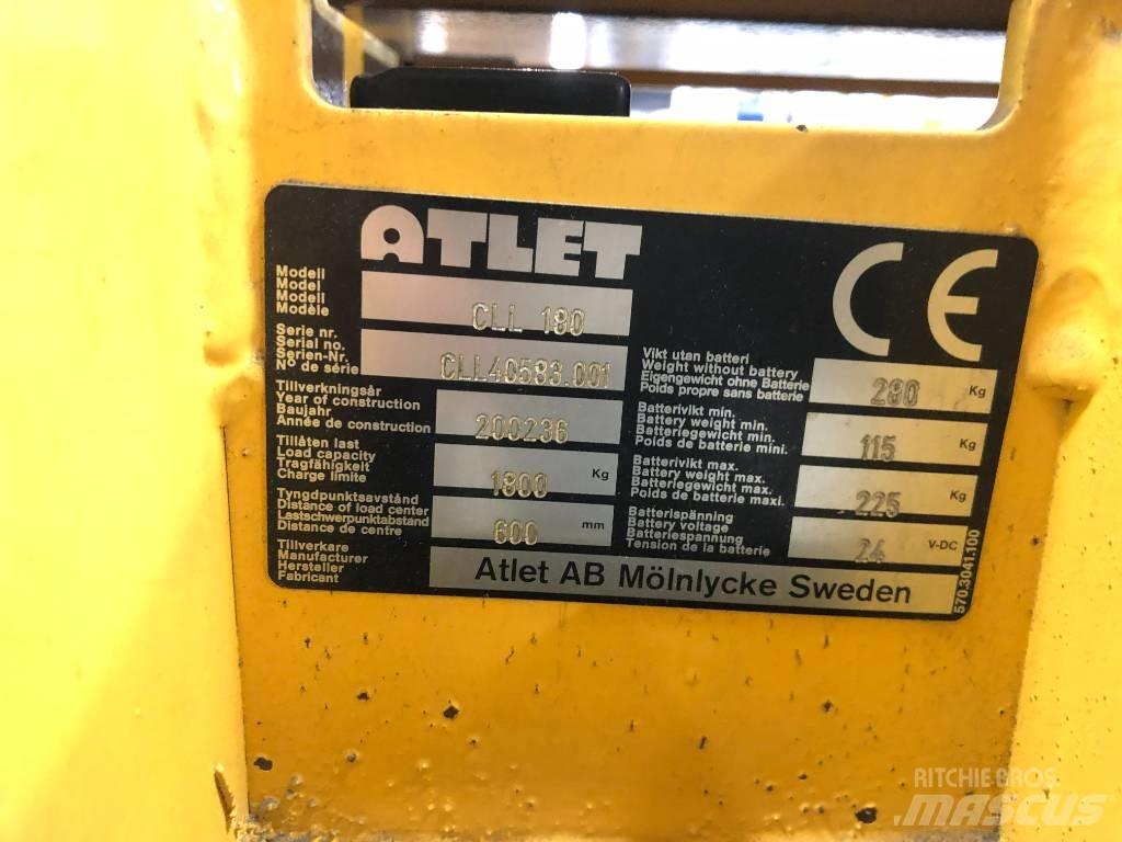 Atlet CLL 180 Manual Pallet Stacker
