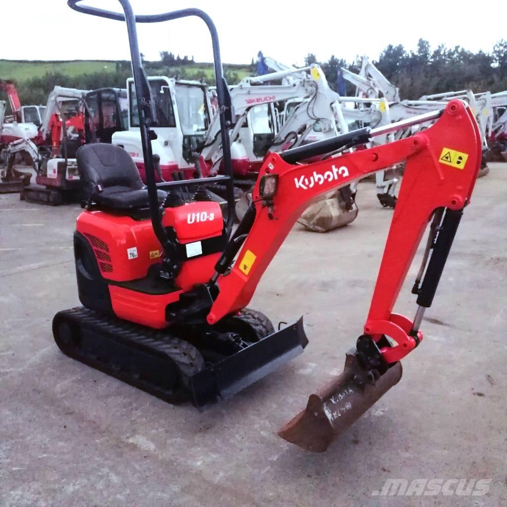 Kubota U 10-3 Mini Excavators <7t (Mini Diggers)