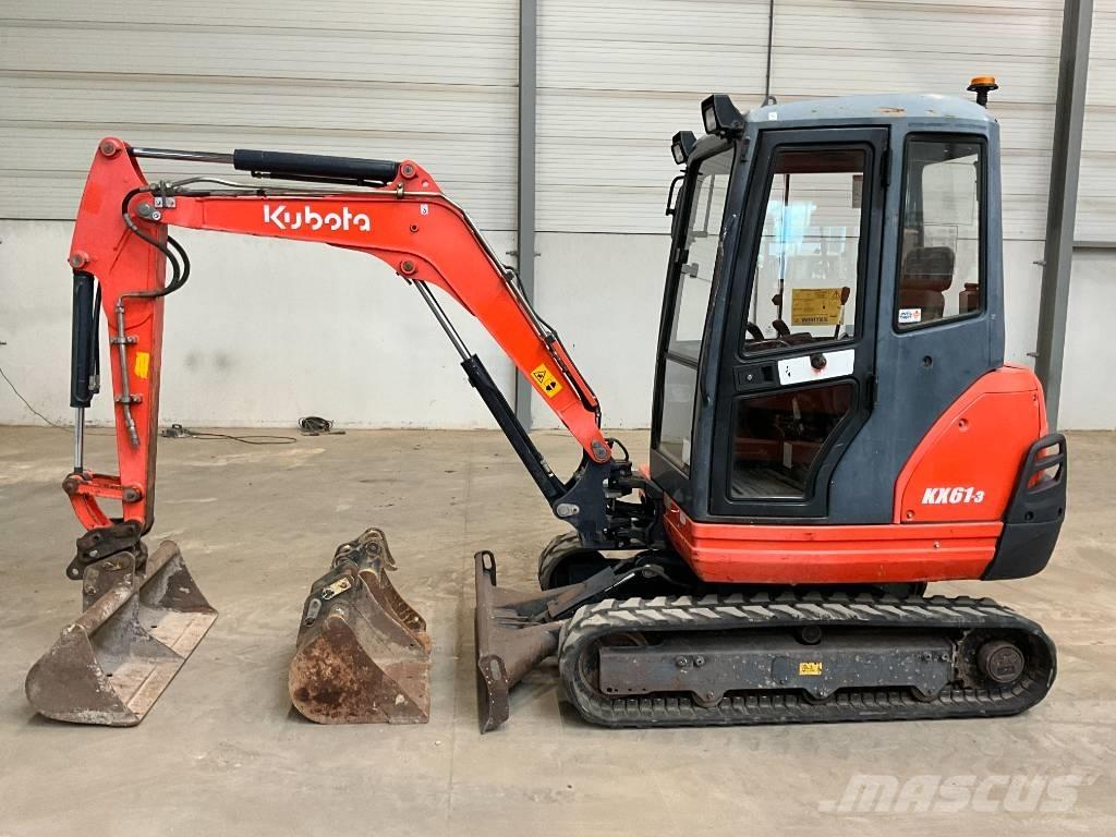 Kubota KX 61-3 Mini Excavators <7t (Mini Diggers)
