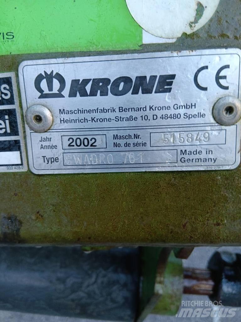 Krone Swadro 761 Swathers \ Windrowers