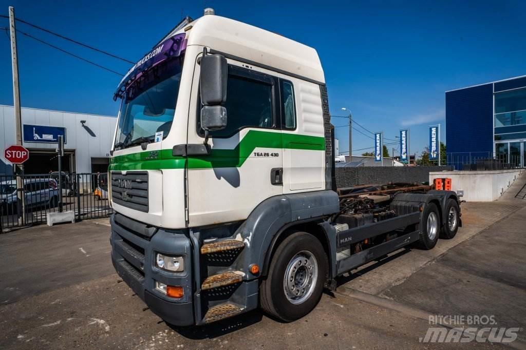 MAN TGA 26.430 LL Hook lift trucks