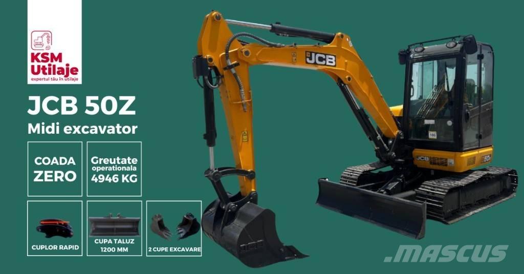 JCB 50 Z-1 Mini Excavators <7t (Mini Diggers)
