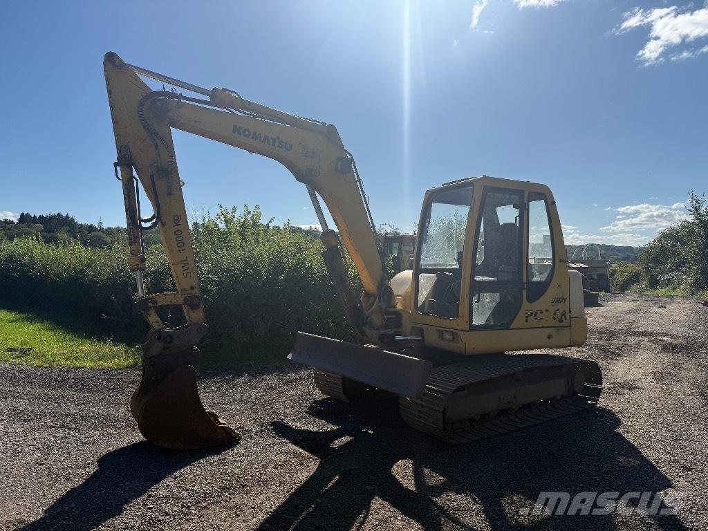 Komatsu PC 75 R-2 Mini excavators  7t - 12t