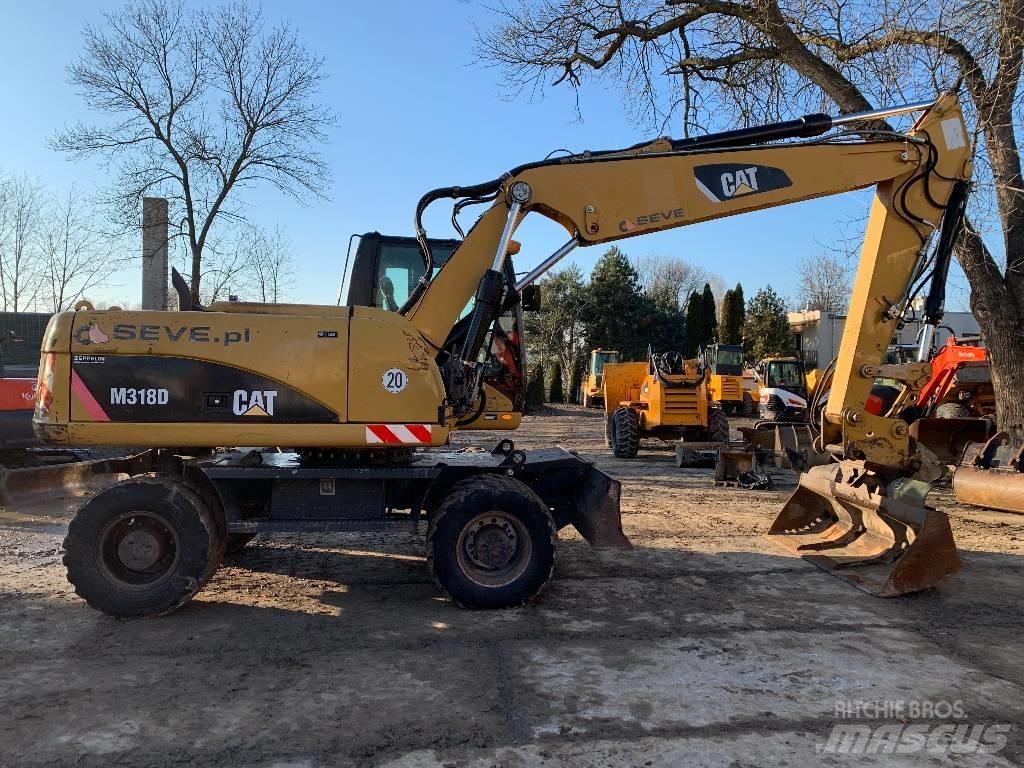 CAT M 318 D Wheeled Excavators