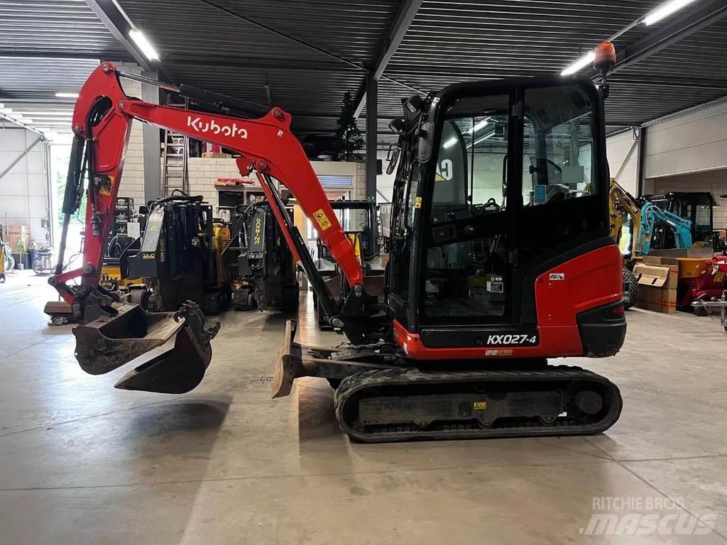 Kubota KX 027 Mini Excavators <7t (Mini Diggers)