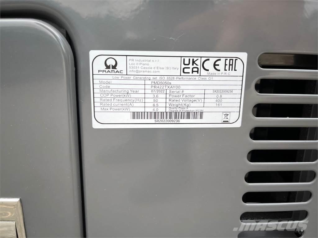 Pramac PMD5050s Other Generators