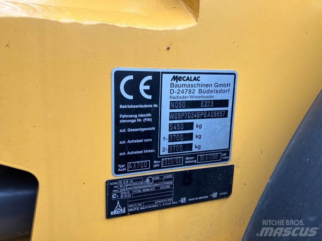 Mecalac AX 700 Wheel Loaders