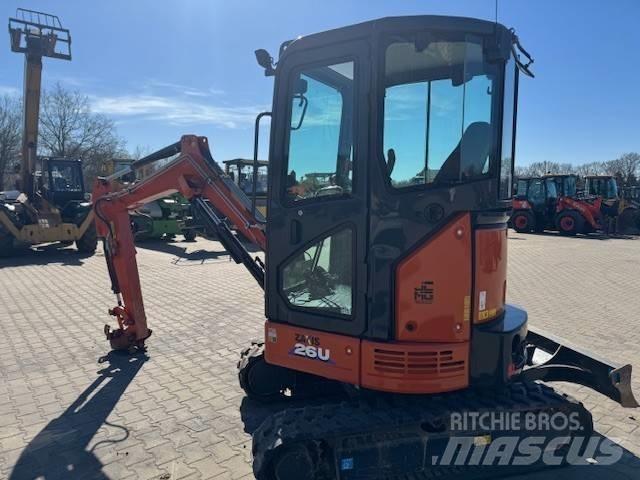 Hitachi ZX 26 Mini Excavators <7t (Mini Diggers)